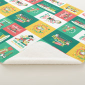 Couverture Sherpa Rêves de menthe à cacahuètes | Motif de vacances (3/4)