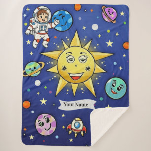 Couverture Sherpa Rêves d'Enfance, Grande 60 x 80