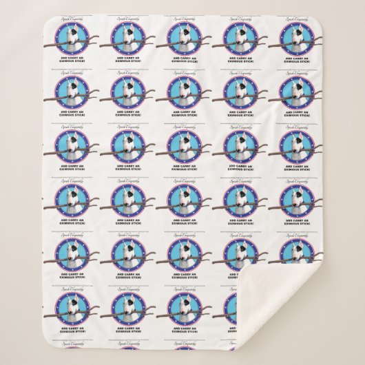 Couverture Sherpa Rex The TV Terrier, Rex bkanket (Devant)