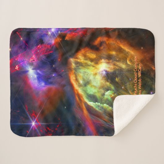 Couverture Sherpa Rho Ophiuchi Cloud Complex - James Webb NIRCam (Devant (Horizontal))