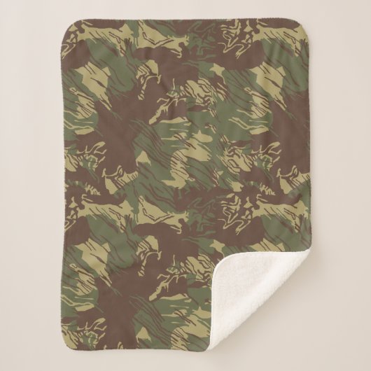 Couverture Sherpa Rhodesian Brushstroke CAMO (Devant)
