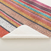 Couverture Sherpa Richesse du tapis : Textures mexicaines péruvienne (3/4)