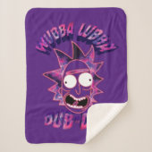 Couverture Sherpa RICK ET MORTY™ | Dub-Dub Lubba Wubba (Devant)