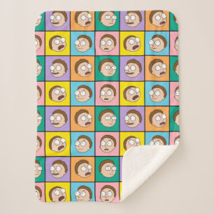 Couverture Sherpa RICK ET MORTY™ Morty's Moods