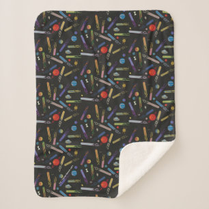 Couverture Sherpa RICK ET MORTY™ Motif de la comète spatiale
