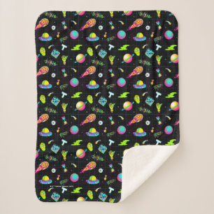 Couverture Sherpa RICK ET MORTY™ Motif de la saison psychédélique