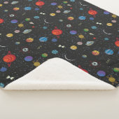Couverture Sherpa RICK ET MORTY™ | Motif spatial (3/4)