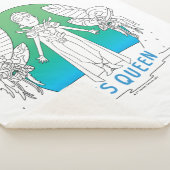 Couverture Sherpa RICK ET MORTY™ | Oui Reine (3/4)