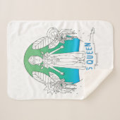 Couverture Sherpa RICK ET MORTY™ | Oui Reine (Devant (Horizontal))