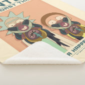 Couverture Sherpa RICK ET MORTY™ | Poster Recherché Glorzo (3/4)