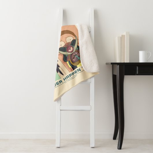 Couverture Sherpa RICK ET MORTY™ | Poster Recherché Glorzo (En situation)