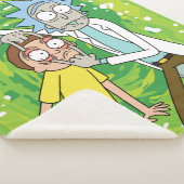 Couverture Sherpa RICK ET MORTY™ | Regardez Ça (3/4)