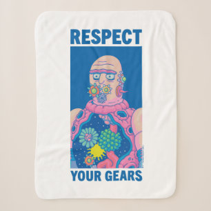 Couverture Sherpa RICK ET MORTY™ Respectez vos engrenages