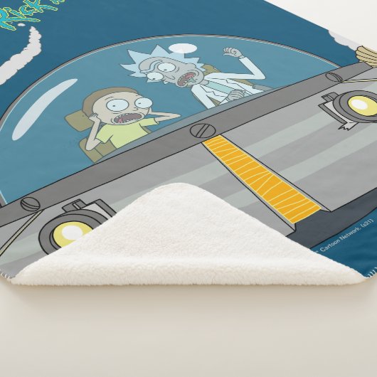 Couverture Sherpa RICK ET MORTY™ | Vol En Navire Spatial (3/4)
