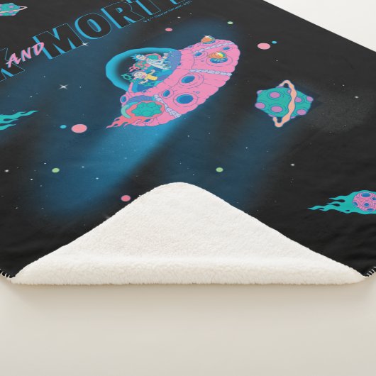 Couverture Sherpa RICK ET MORTY™ | Voyager dans l'espace (3/4)