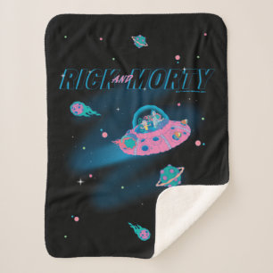 Couverture Sherpa RICK ET MORTY™ Voyager dans l'espace