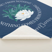 Couverture Sherpa Rien Ne Vient De Rien - Le Lotus Blanc (3/4)