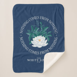 Couverture Sherpa Rien Ne Vient De Rien - Le Lotus Blanc