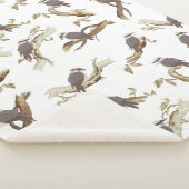 Couverture Sherpa Rire Kookaburra Eucalyptus d'oiseaux australiens (3/4)