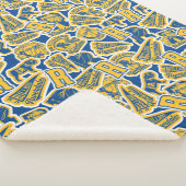 Couverture Sherpa Riverdale Football et Cheval Motif (3/4)