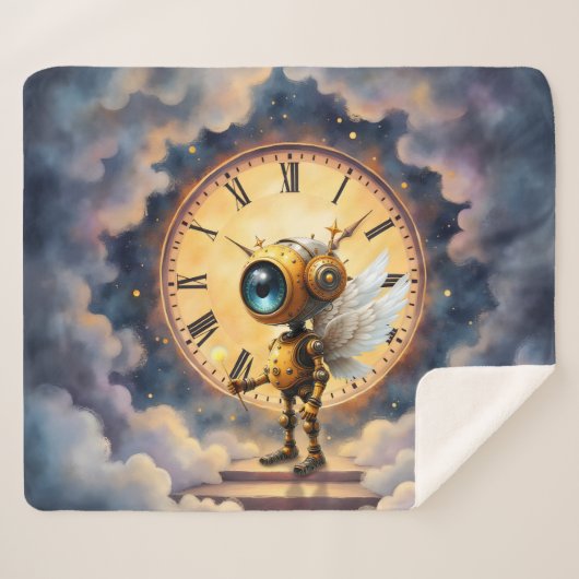 Couverture Sherpa Robby the Winged Timekeeper – Wings of Time Series (Devant (Horizontal))
