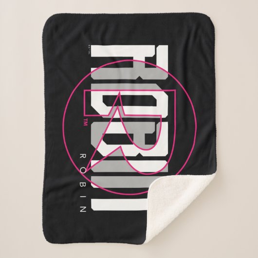 Couverture Sherpa Robin Hi-Tech Nom Graphique (Devant)