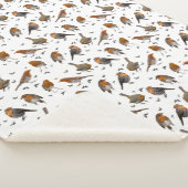 Couverture Sherpa Robin Party (choisir la couleur) (3/4)