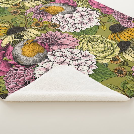 Couverture Sherpa Robins dans le jardin 2 (3/4)