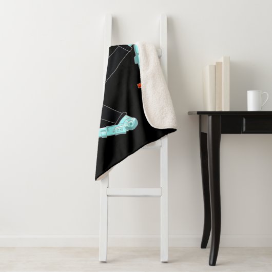 Couverture Sherpa Robot guitariste (En situation)