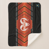 Couverture Sherpa Rockford Rams #2 Sherpa Blanket (Devant)