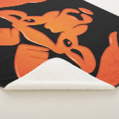 Couverture Sherpa Rockford Rams #4 Sherpa Blanket (3/4)