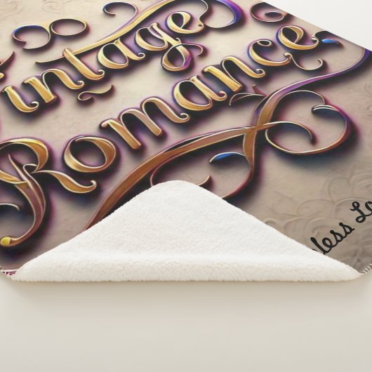 Couverture Sherpa "Romantic Memories Linger" (3/4)