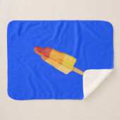 Couverture Sherpa Roquette de glace (Devant (Horizontal))