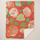 Couverture Sherpa Rose 26 (Devant)