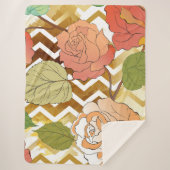 Couverture Sherpa Rose 28 (Devant)