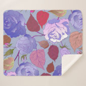 Couverture Sherpa Rose 29 (Devant (Horizontal))