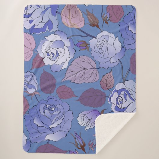 Couverture Sherpa Rose 32 (Devant)