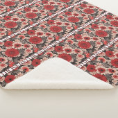 Couverture Sherpa Rose blanche (3/4)