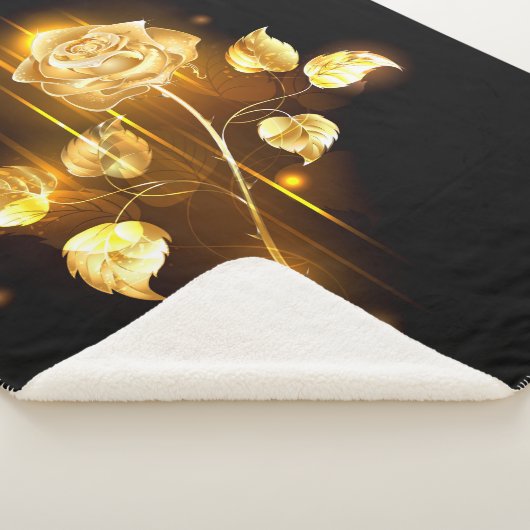 Couverture Sherpa Rose d'or ( rose d'or ) (3/4)