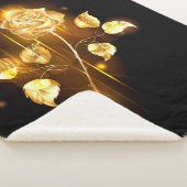 Couverture Sherpa Rose d'or ( rose d'or ) (3/4)