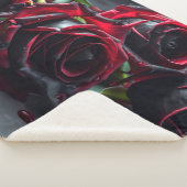 Couverture Sherpa Rose gothique (3/4)