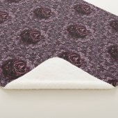 Couverture Sherpa Rose Mandala (3/4)