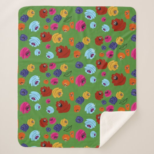 Couverture Sherpa Rose Sherpa Blanket (Devant)