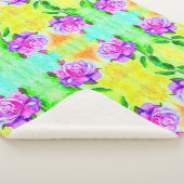 Couverture Sherpa Rose Sherpa Blanket (3/4)
