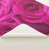 Couverture Sherpa Roses roses roses (moyennes) (3/4)