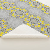Couverture Sherpa Roue d'harmonie Jonquil (3/4)