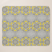 Couverture Sherpa Roue d'harmonie Jonquil (Devant (Horizontal))