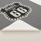 Couverture Sherpa Route 66 Symbole Americana (3/4)