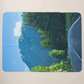 Couverture Sherpa Route forestière des Carpates – Impression de mont (Devant (Horizontal))
