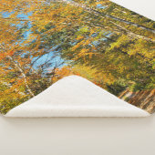 Couverture Sherpa Route rurale Automne Colonnes New Hampshire (3/4)